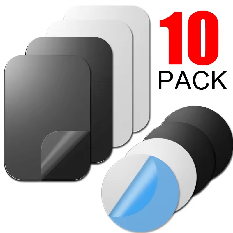 Phone Accessories Useful - Metal plaatje voor magnetische auto telefoonhouder,