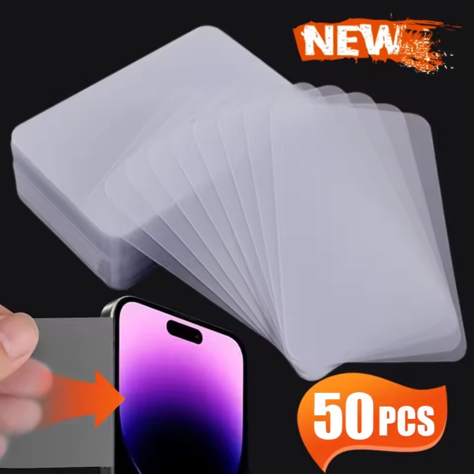 Phone Accessories Repair - 10-100 STUKS Plastic Kaart Telefoon Scherm