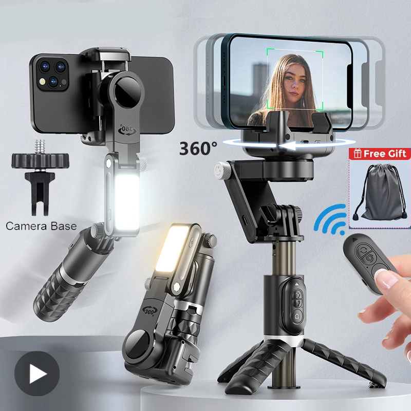 Selfie Stick Tripod - Selfie Stick Telefoon Gimbal Stabilisator Voor