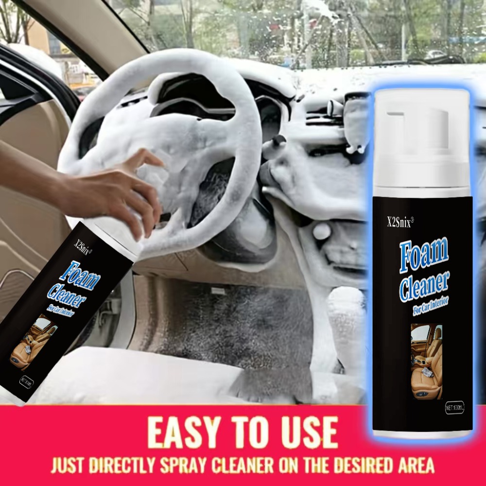Screen Cleaner Spray - Nieuwe multifunctionele schuimreiniger voor auto-interieur, vlekverwijdering