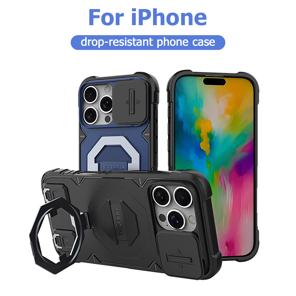 Lanyard Phone Strap - Ringstandaard Magnetische Telefoonhoes voor Apple iPhone