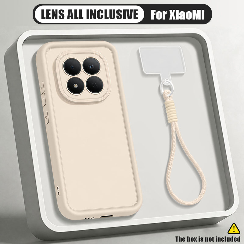 Lanyard Phone Strap - Zachte TPU Telefoonhoes met Polsbandje voor