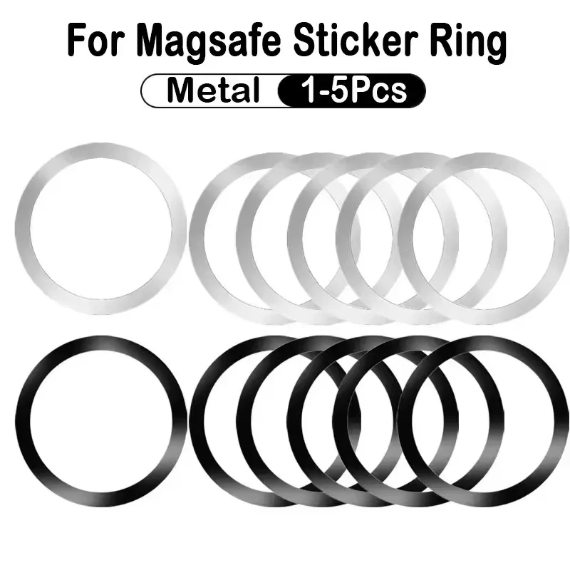 Phone Accessories Useful - Universele magnetische metalen plaatring van roestvrij