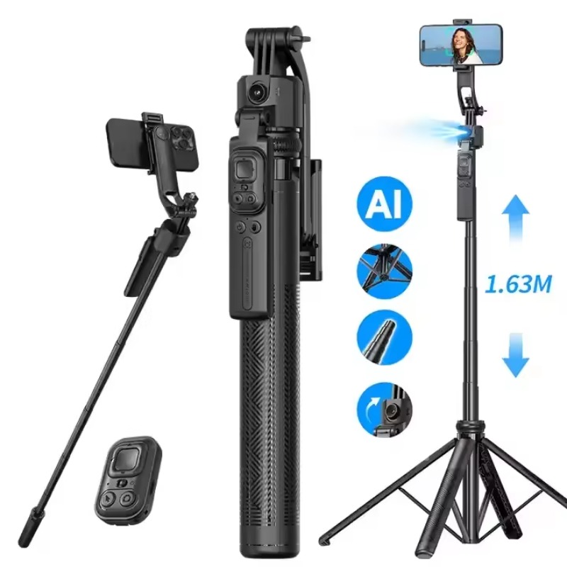 C17 Opvouwbare AI Gezichtsvolg - Selfie Stick Tripod recensie en prijs