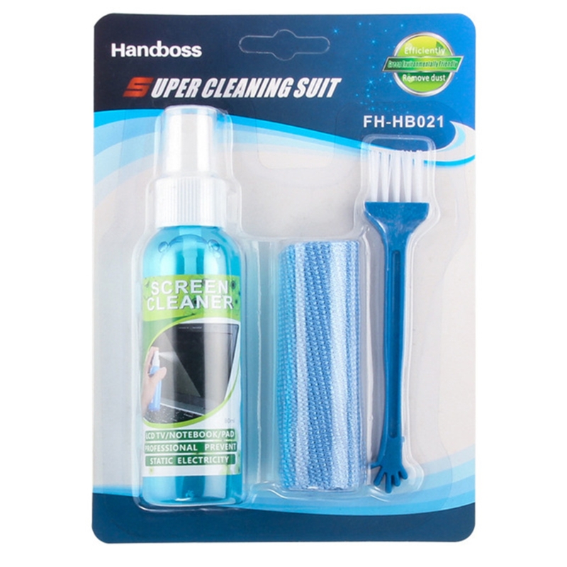 1 Set Borstel Doek Vloeibare H - Screen Cleaner Spray recensie en prijs