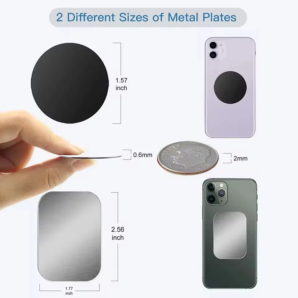 Metal plaatje voor magnetische - Phone Accessories Useful recensie en prijs