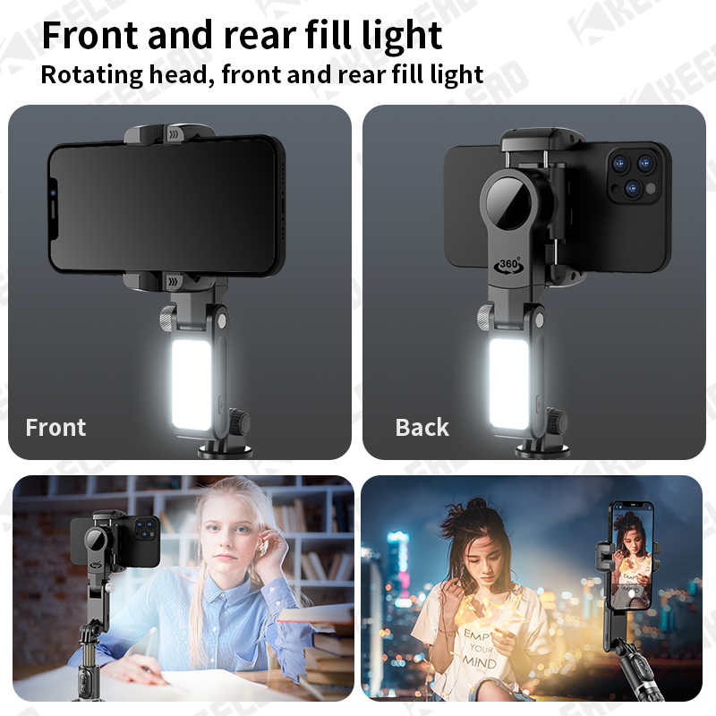 Q18 Desktop Gimbal Stabilizer  - Selfie Stick Tripod recensie en prijs