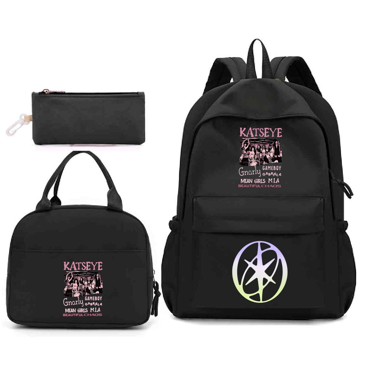 Katseye Geprinte 3-in-1 Rugzak - Phone Accessories For Teens recensie en prijs