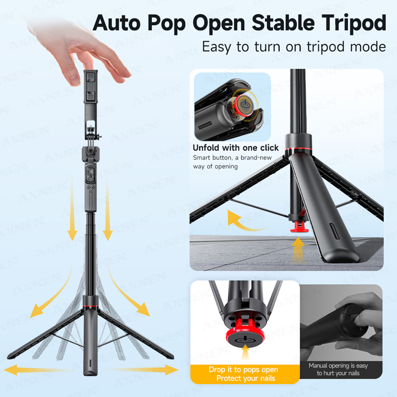 TT07 AI Face Tracking Gimbal 6 - Selfie Stick Tripod recensie en prijs