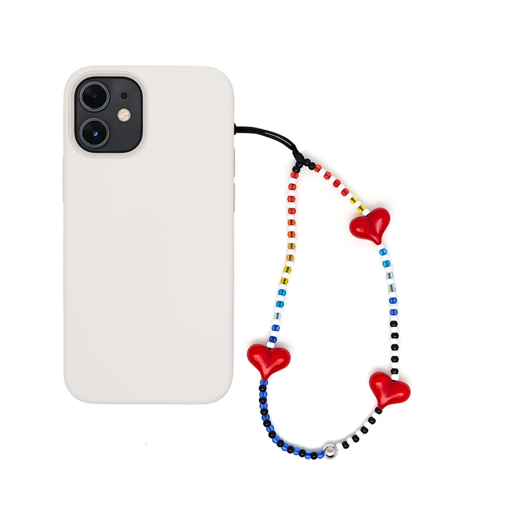 HERLOOK Y2K kralen hart telefo - Phone Accessories For Teens recensie en prijs