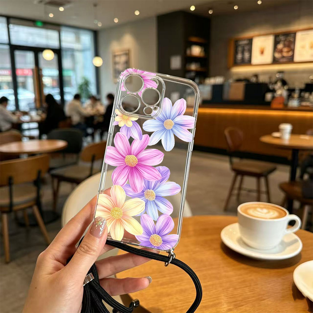 Transparante TPU crossbody sch - Lanyard Phone Strap recensie en prijs