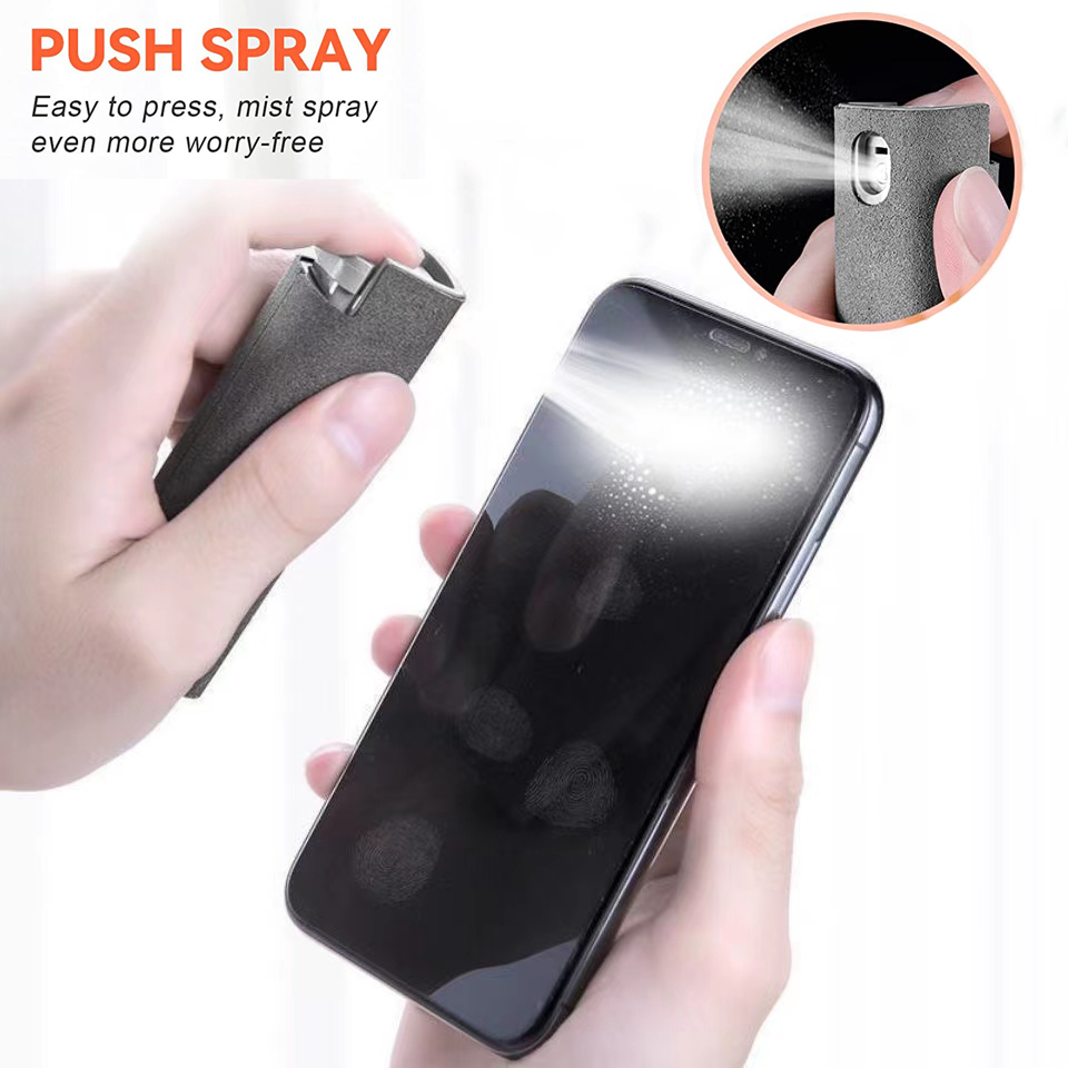 2-in-1 telefoonschermreiniger  - Screen Cleaner Spray recensie en prijs