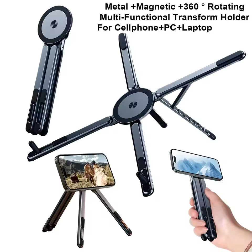 Draagbare magnetische telefoon - Selfie Stick Tripod recensie en prijs