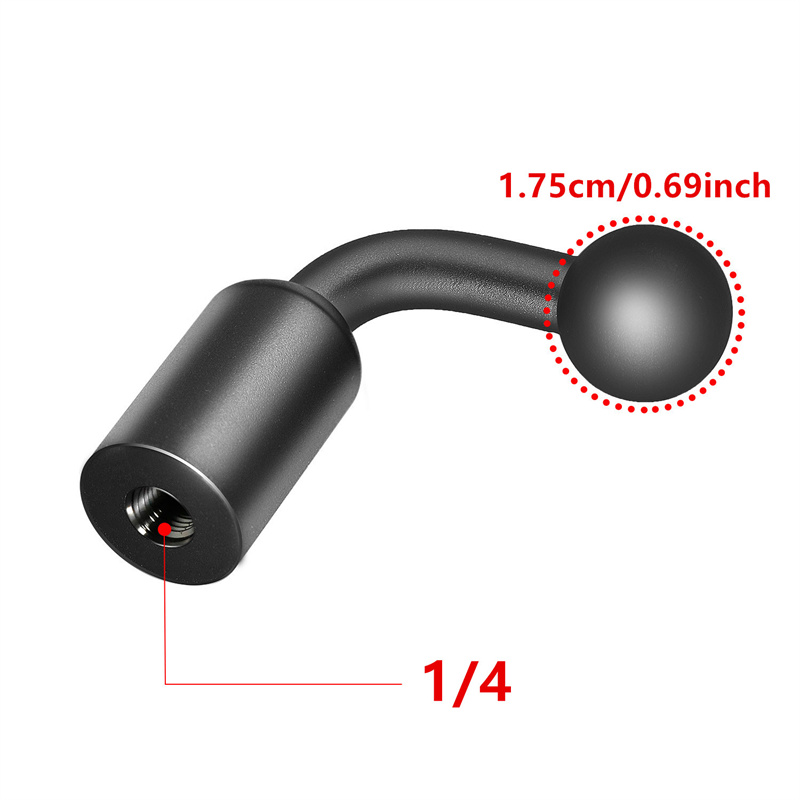 Aluminiumlegering 17mm kogel v - Selfie Stick Tripod recensie en prijs