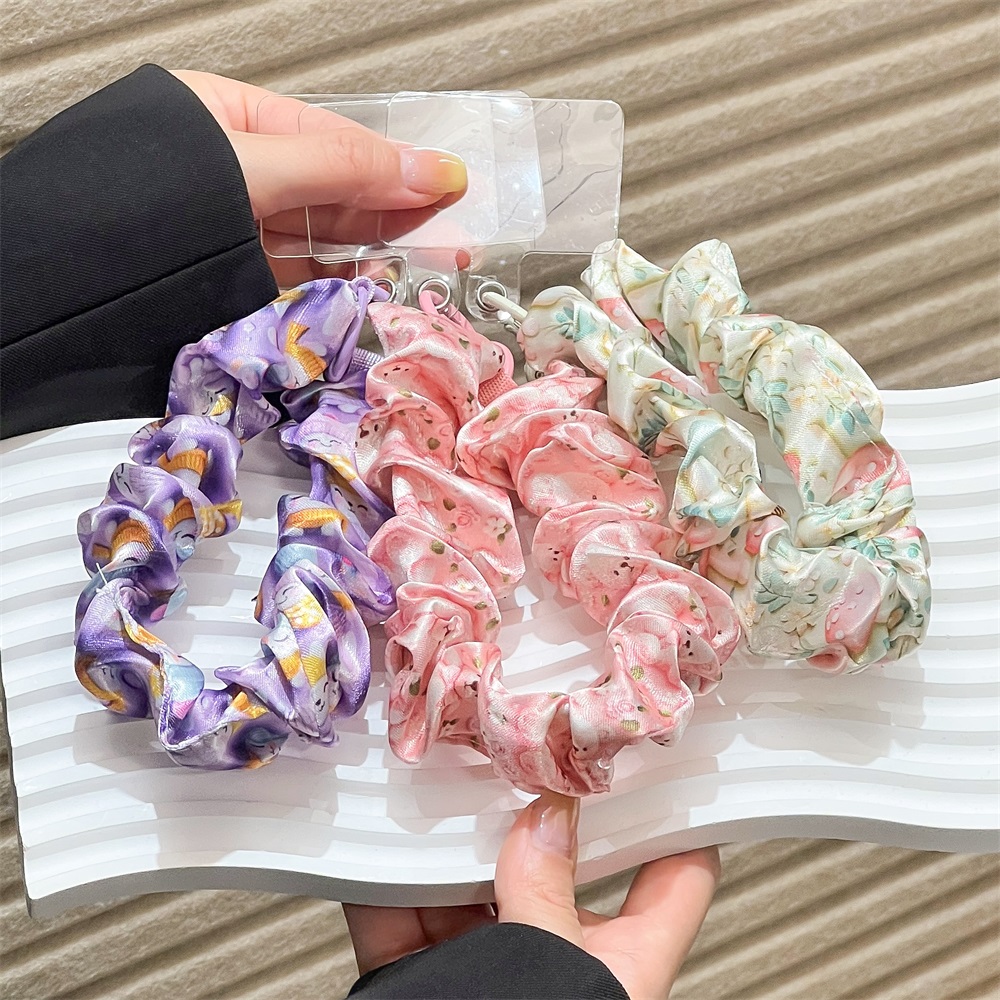 Vrouwen Zijde Satijn Scrunchie - Lanyard Phone Strap recensie en prijs
