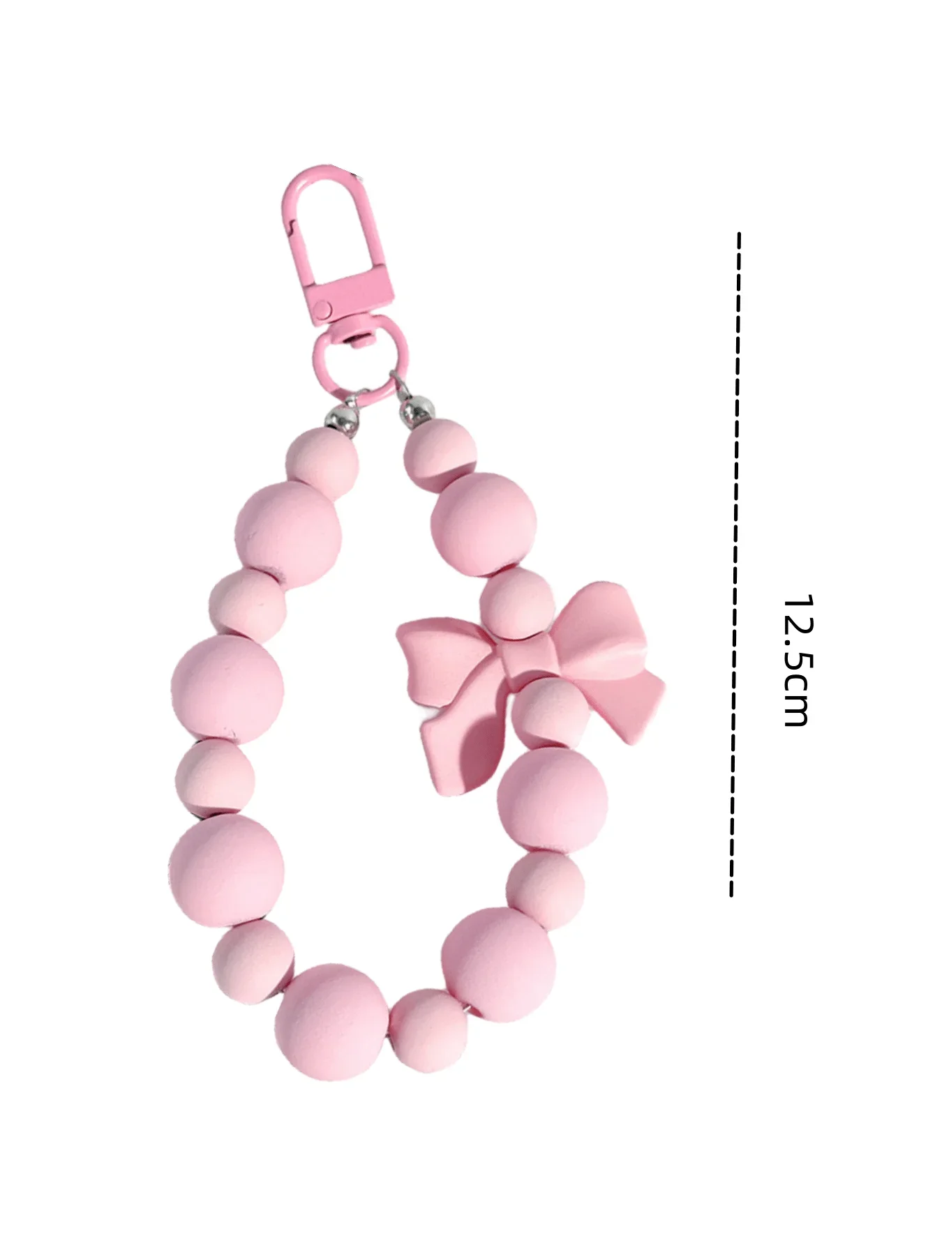 1pc Roze Parel Strik Sleutelha - Phone Accessories For Teens recensie en prijs
