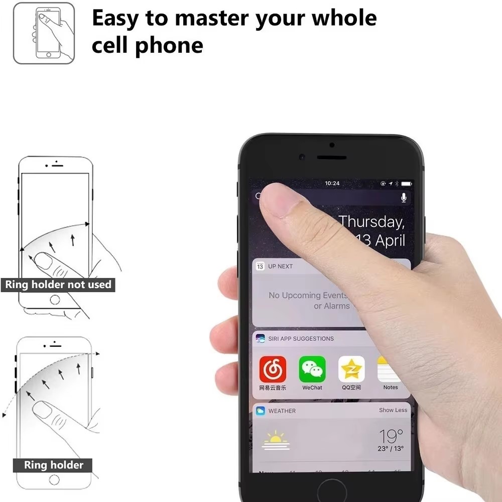 Vingerring Mobiele telefoonhou - Phone Accessories Useful recensie en prijs