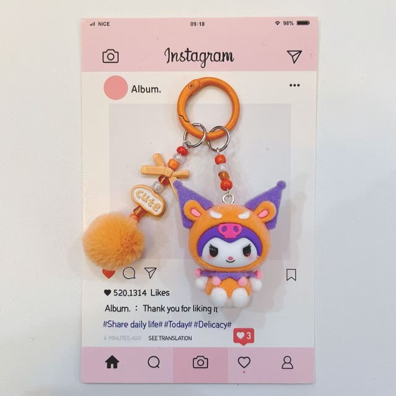 Mode Kuromi figuur hars sleute - Phone Accessories For Teens recensie en prijs