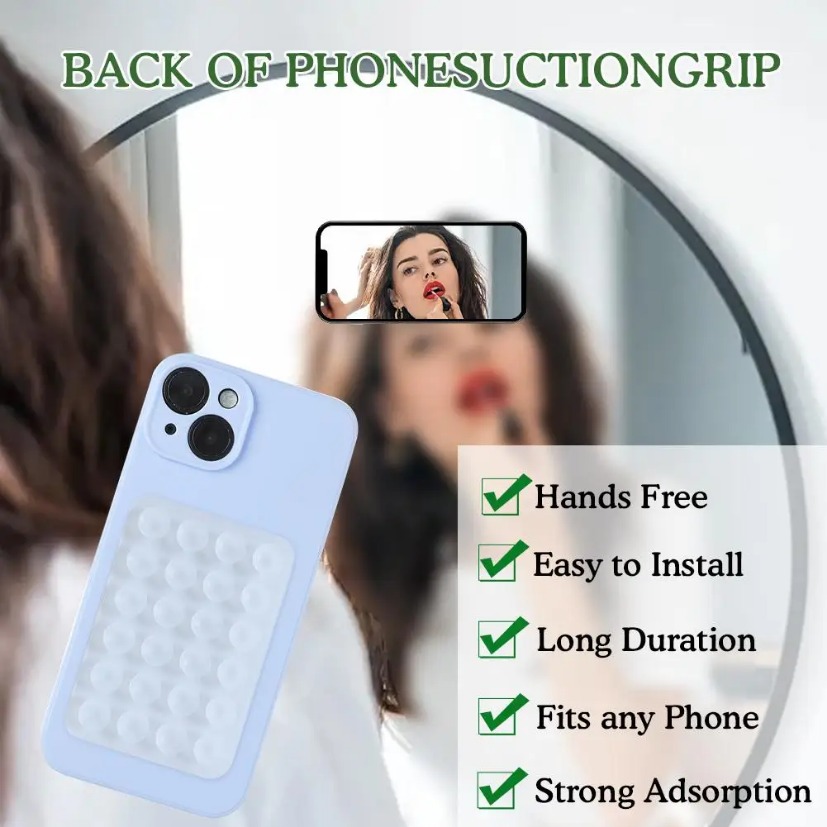 Siliconen zuigtelefoonhouder M - Phone Accessories Case recensie en prijs