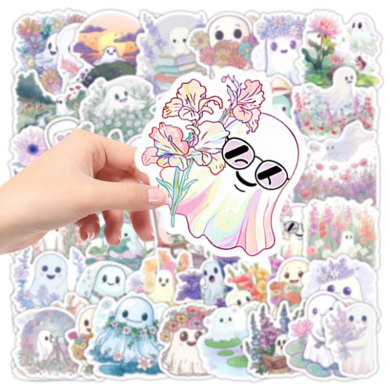 50 STKS Leuke Witte Spook Graf - Phone Accessories For Kids recensie en prijs