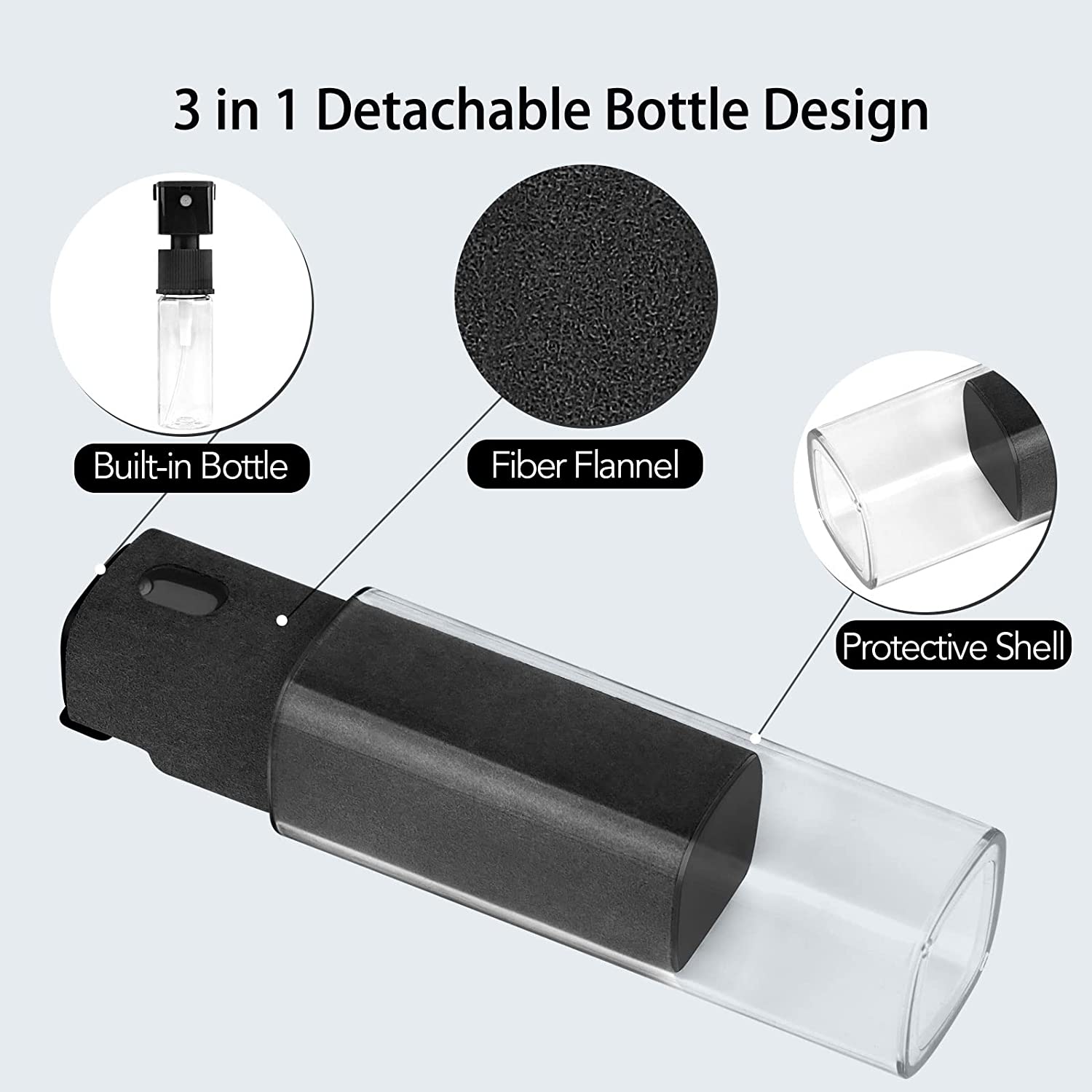 2-in-1 telefoonschermreiniger  - Screen Cleaner Spray recensie en prijs