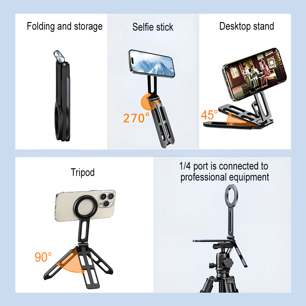 Magnetische telefoonhouder Vie - Selfie Stick Tripod recensie en prijs