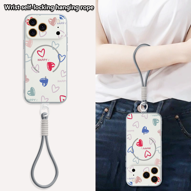 Liefdeshartpatroon Magnetische - Lanyard Phone Strap recensie en prijs